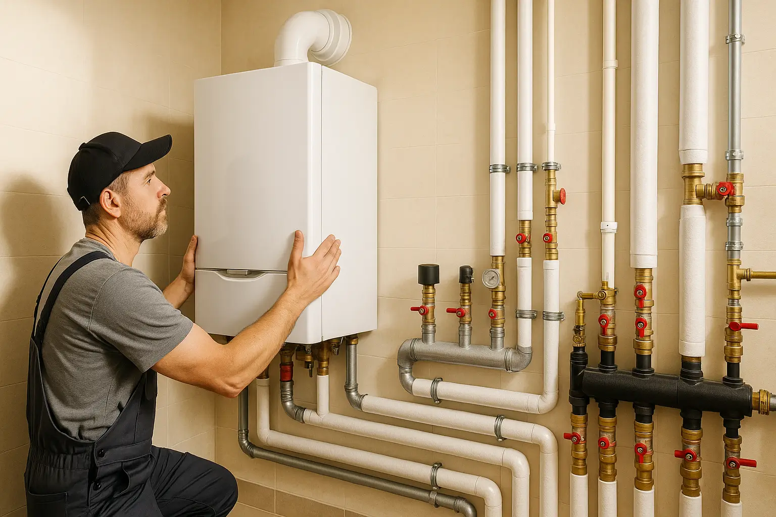 Katla ja küttesüsteemi paigaldus