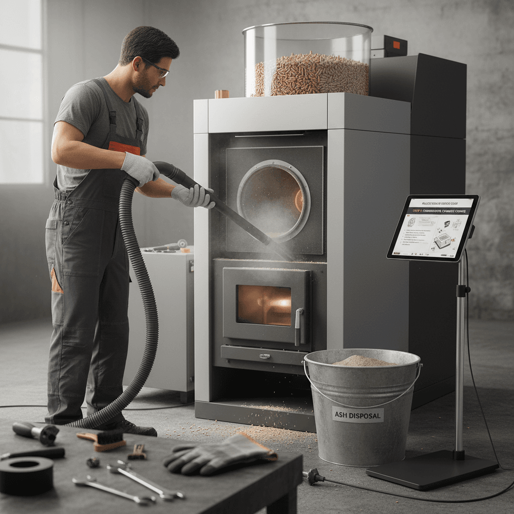 Pelletikatla hooldus – täielik juhend koduomanikule